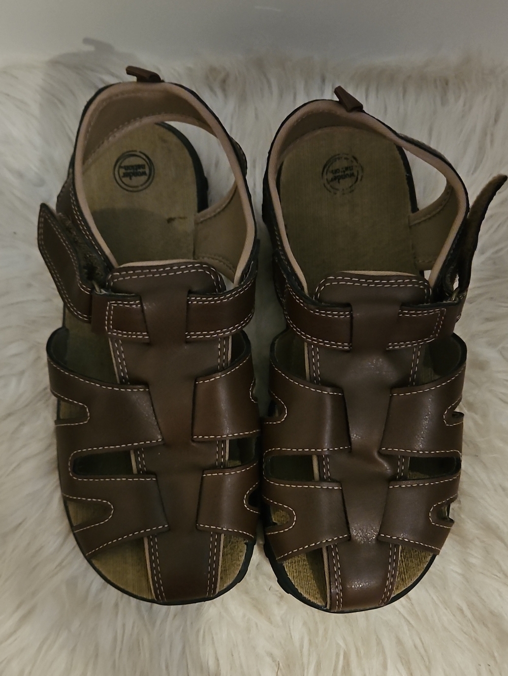 Wonder Nation Brown Sandals US 5